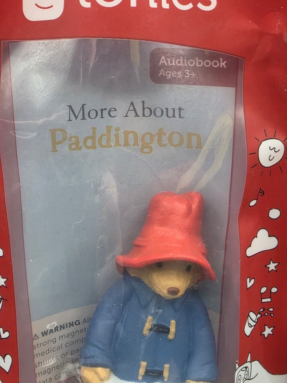 tonies Paddington Bear Audio Figure - Red Hat, Blue Coat - Picture 3 of 4